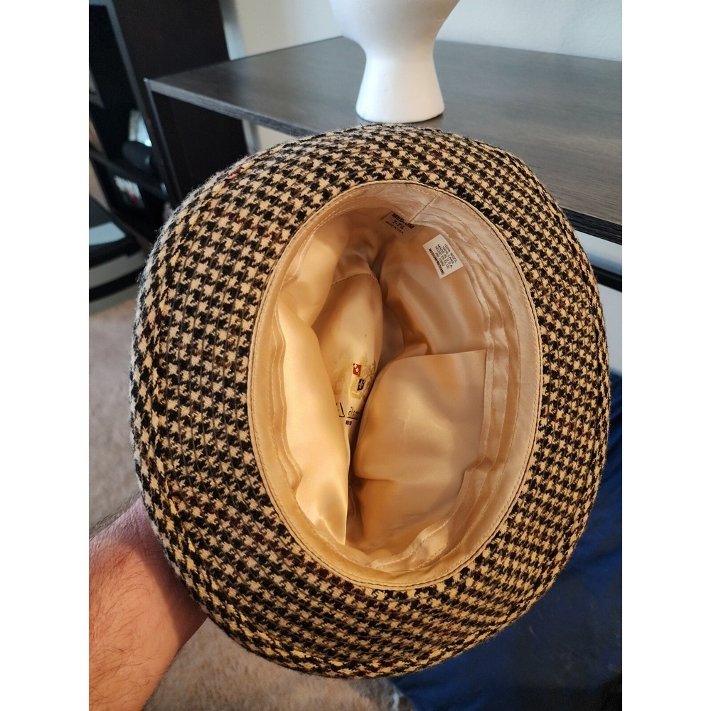 Vintage Adam New York Fedora Hat 7-7 1/8 - Picture 10 of 10